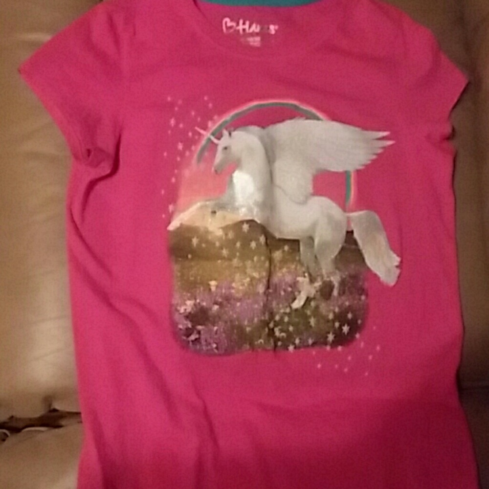 Girls unicorn t-shirt